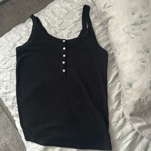 Black aerie tank top